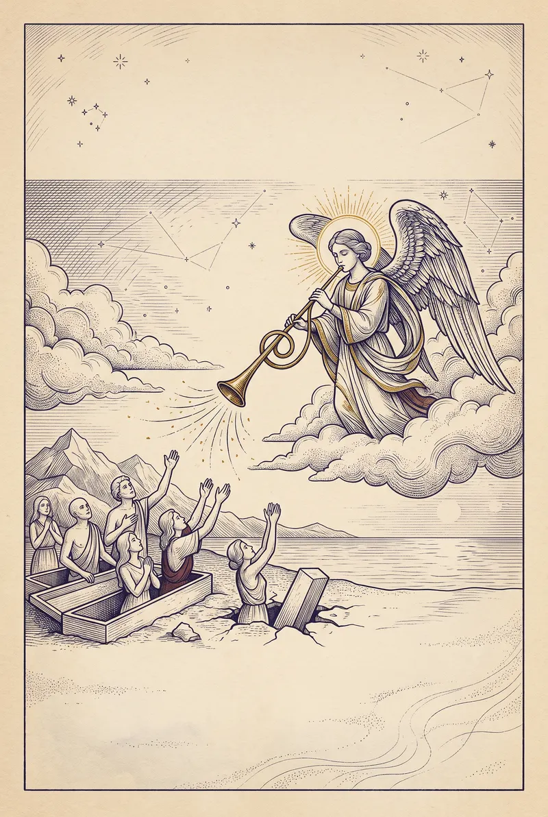 Ilustração da carta O Julgamento